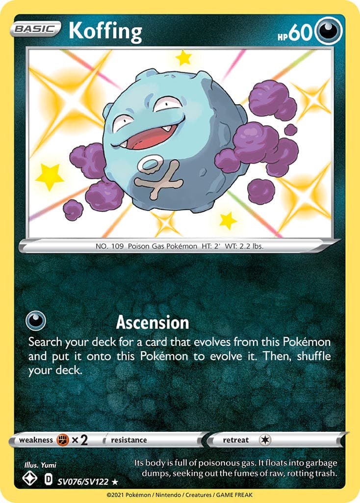 Koffing — Shining Fates