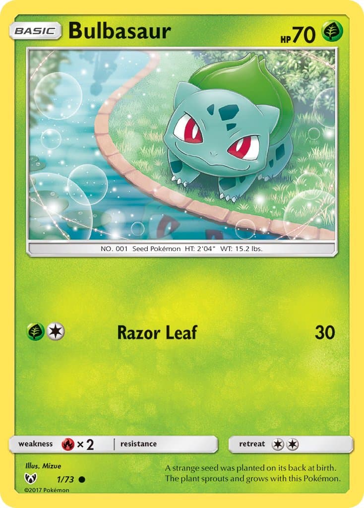 Bulbasaur — Shining Legends