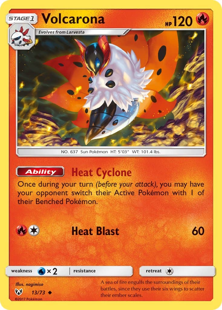 Volcarona — Shining Legends