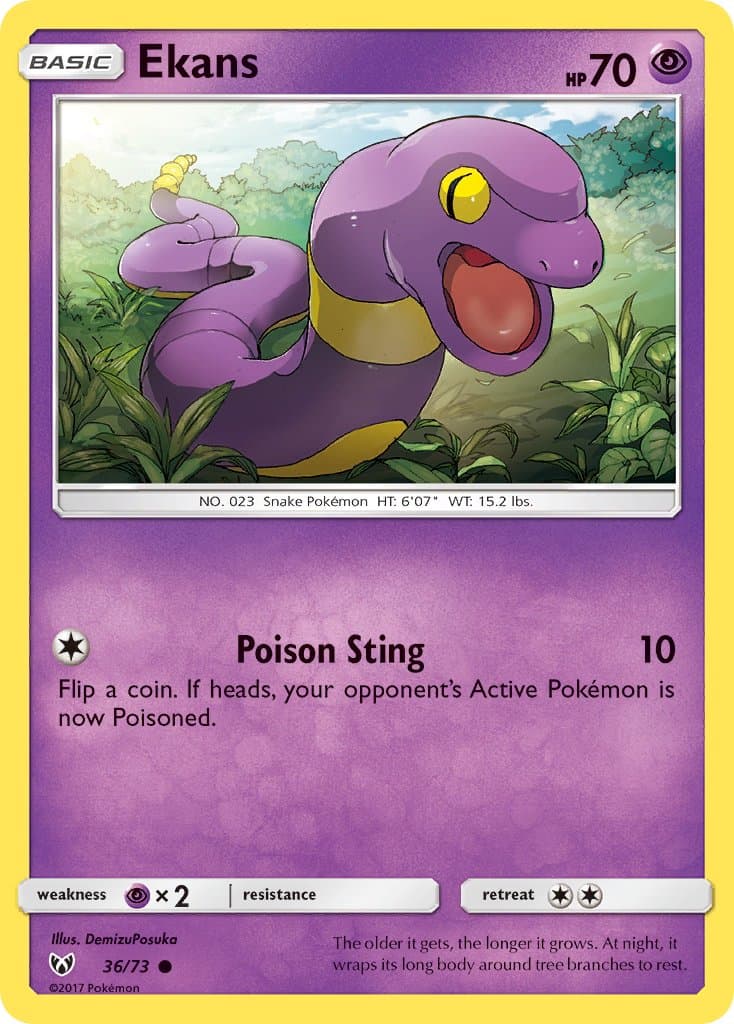 Ekans — Shining Legends
