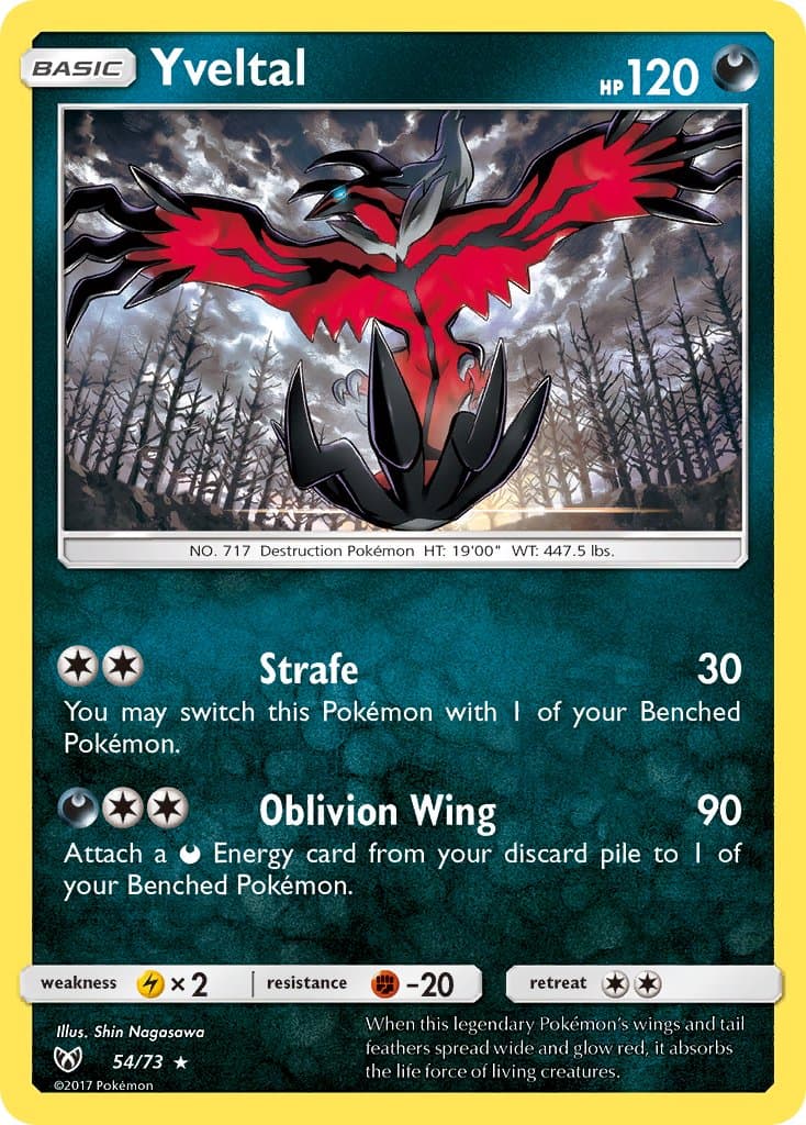 Yveltal — Shining Legends