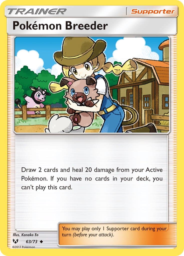 Pokemon Breeder — Shining Legends