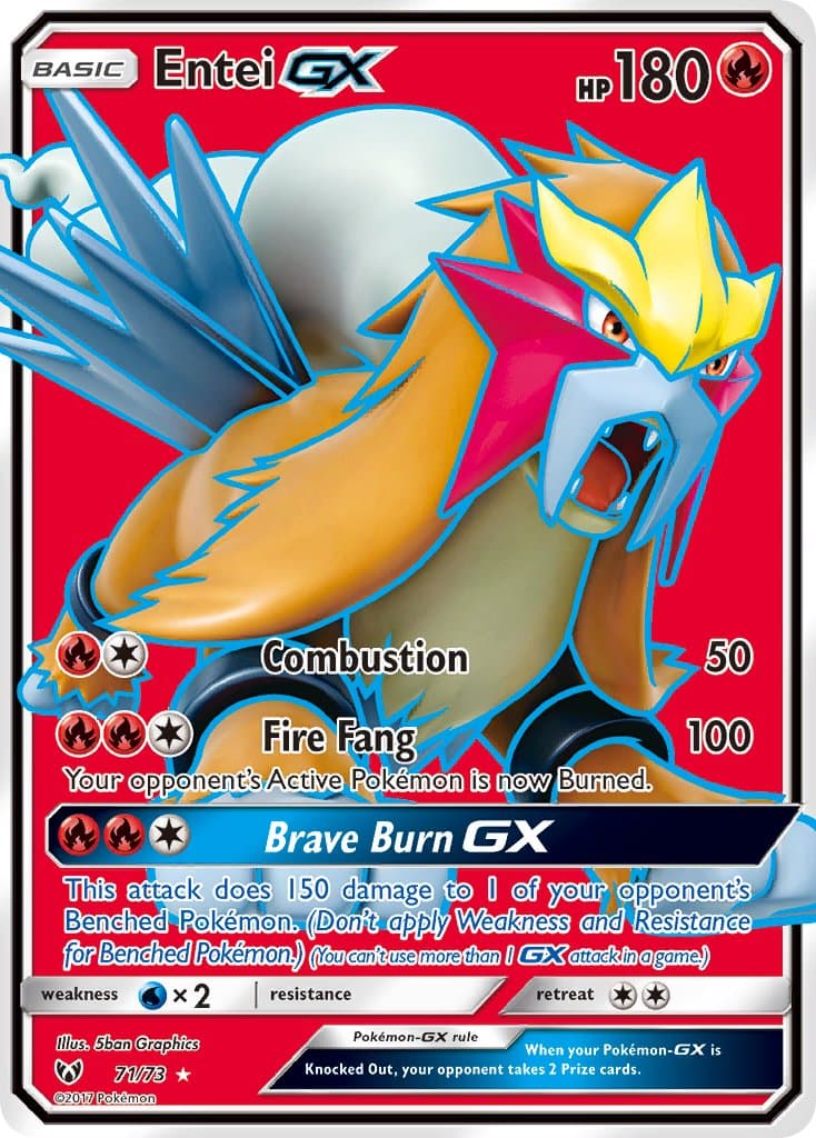 Entei Gx — Shining Legends