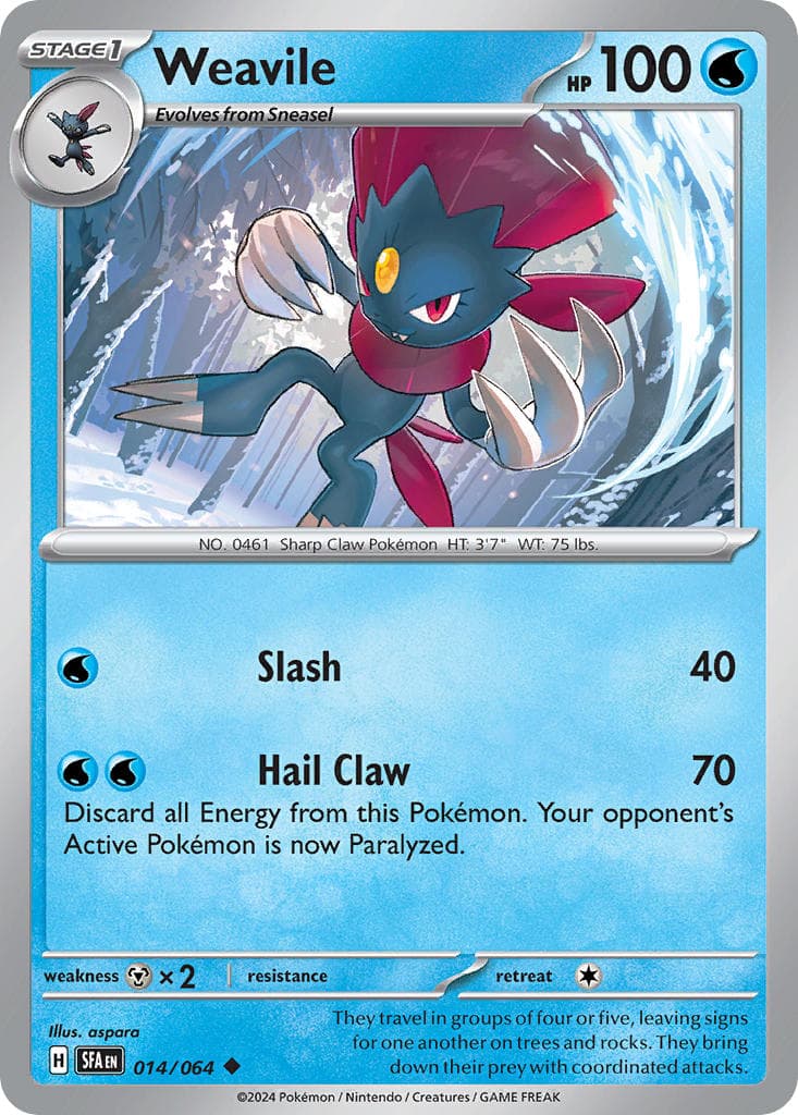 Weavile — Shrouded Fable
