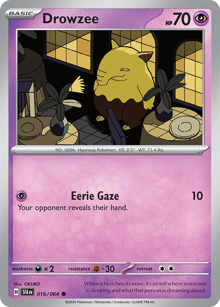 Drowzee — Shrouded Fable