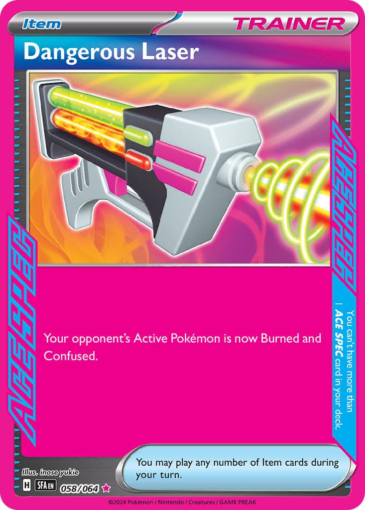 Dangerous Laser — Shrouded Fable Pokémon card