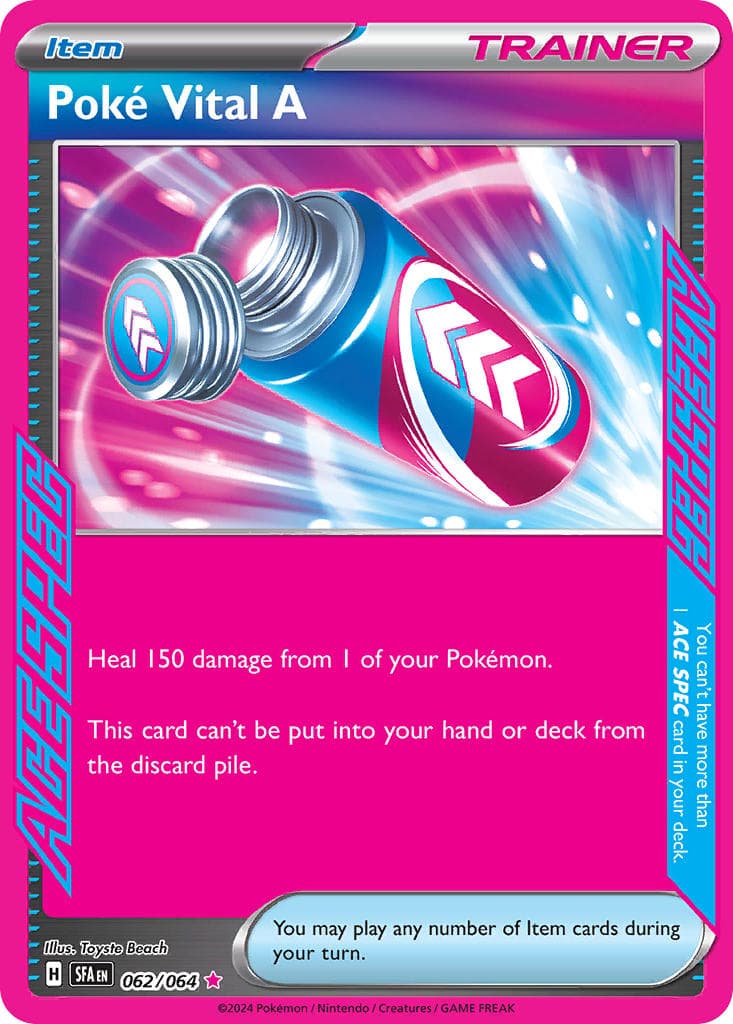 Poké Vital A — Shrouded Fable Pokémon card