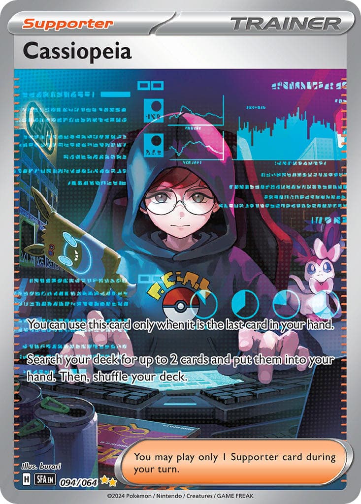 Cassiopeia — Shrouded Fable Pokémon card