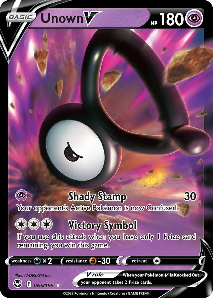 Unown V — Silver Tempest