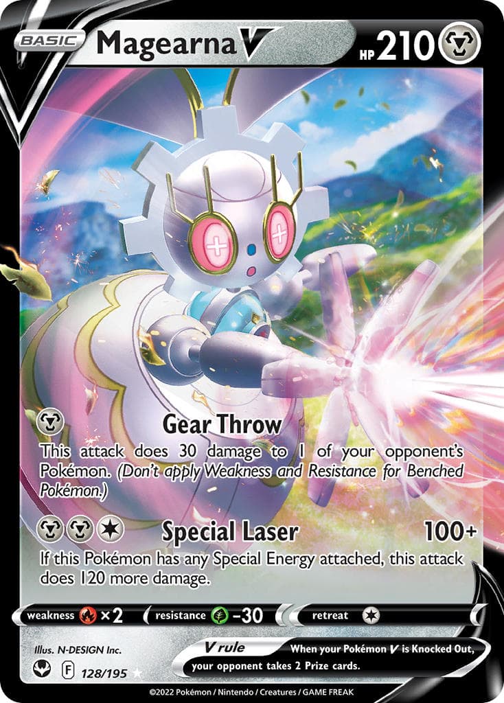 Magearna V — Silver Tempest Pokémon card