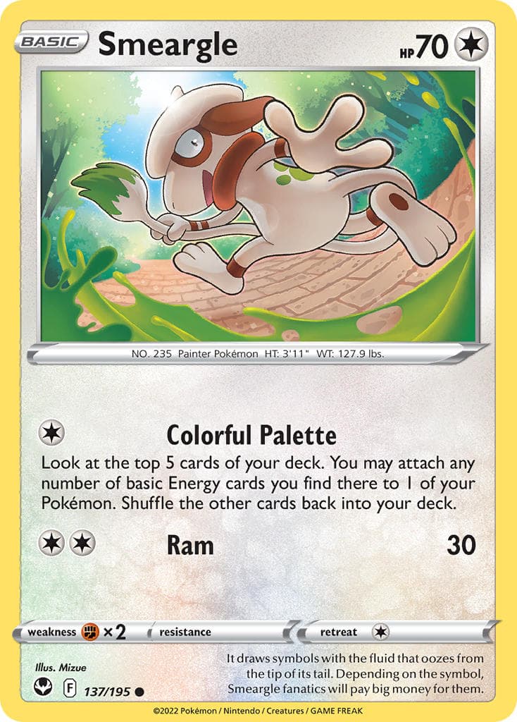 Smeargle — Silver Tempest