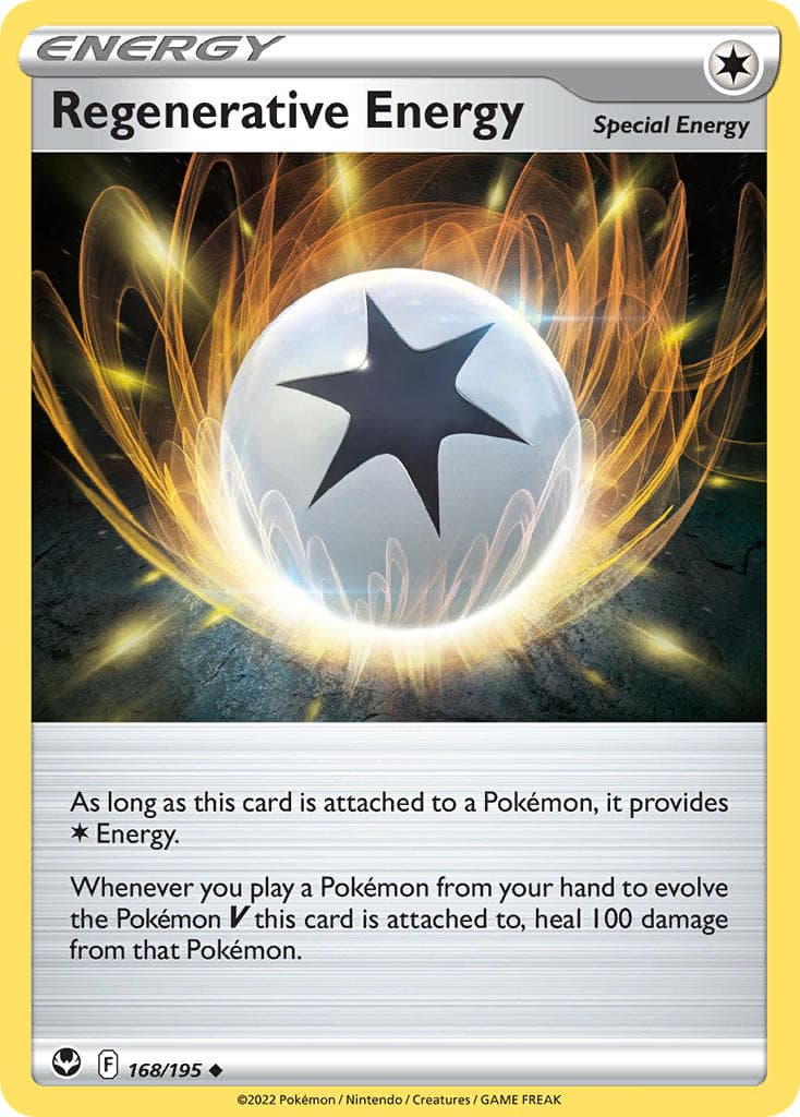 Regenerative Energy — Silver Tempest Pokémon card