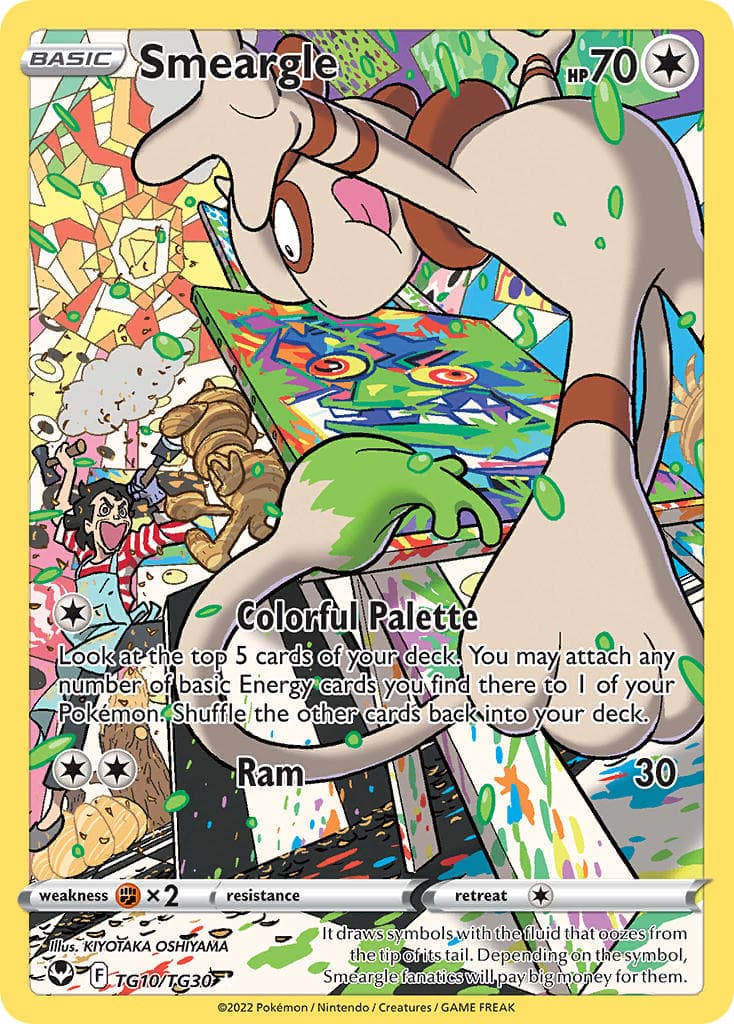 Smeargle — Silver Tempest