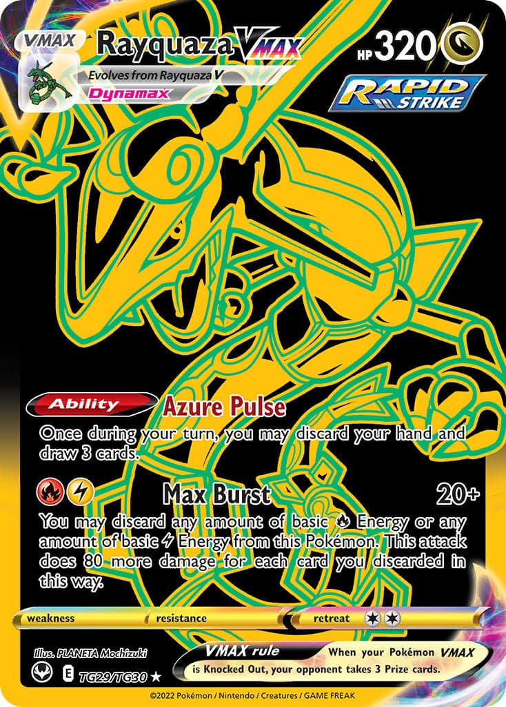 Rayquaza Vmax — Silver Tempest