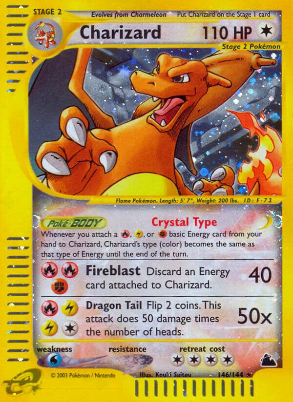 Charizard — Skyridge Pokémon card