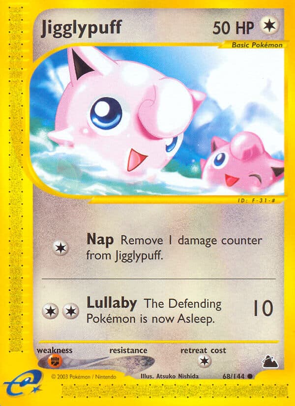 Jigglypuff — Skyridge Pokémon card