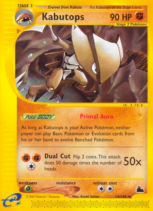 Kabutops — Skyridge