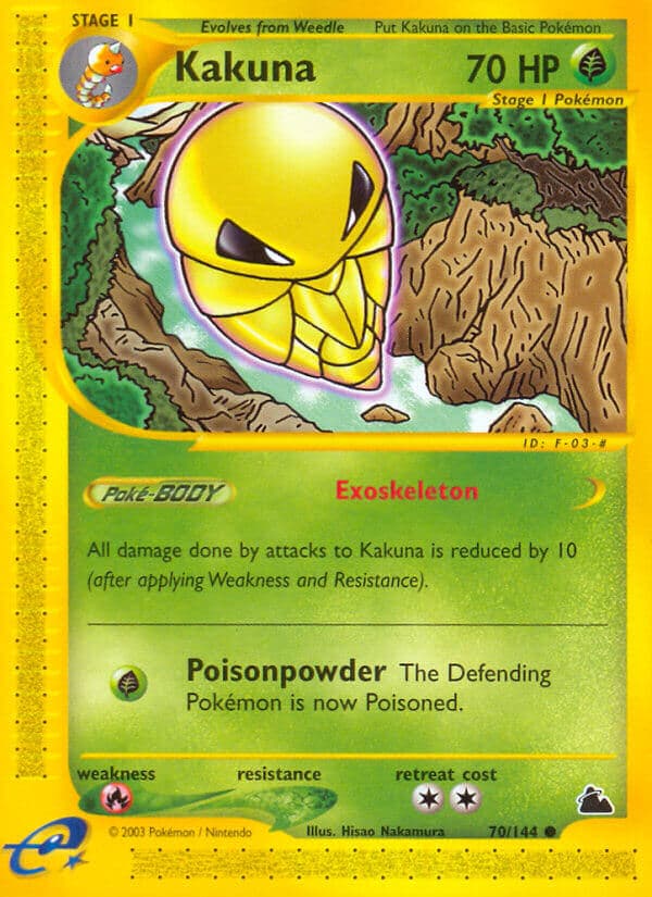 Kakuna — Skyridge Pokémon card