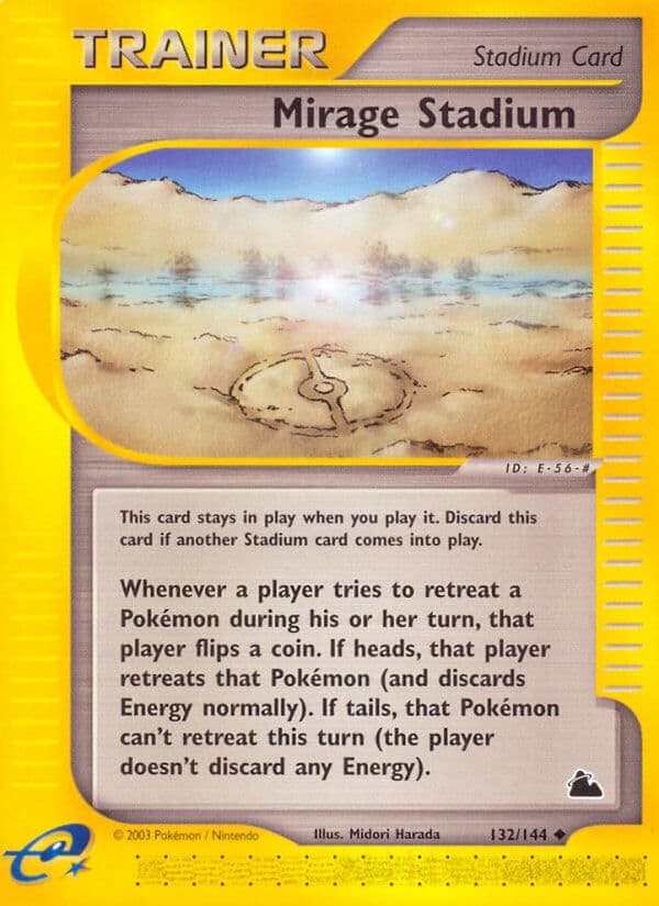 Mirage Stadium — Skyridge Pokémon card