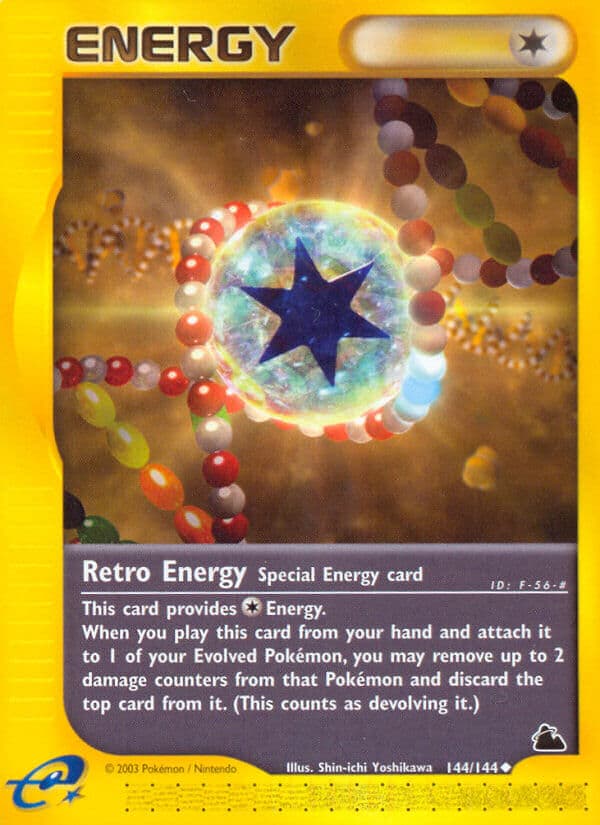 Retro Energy — Skyridge Pokémon card