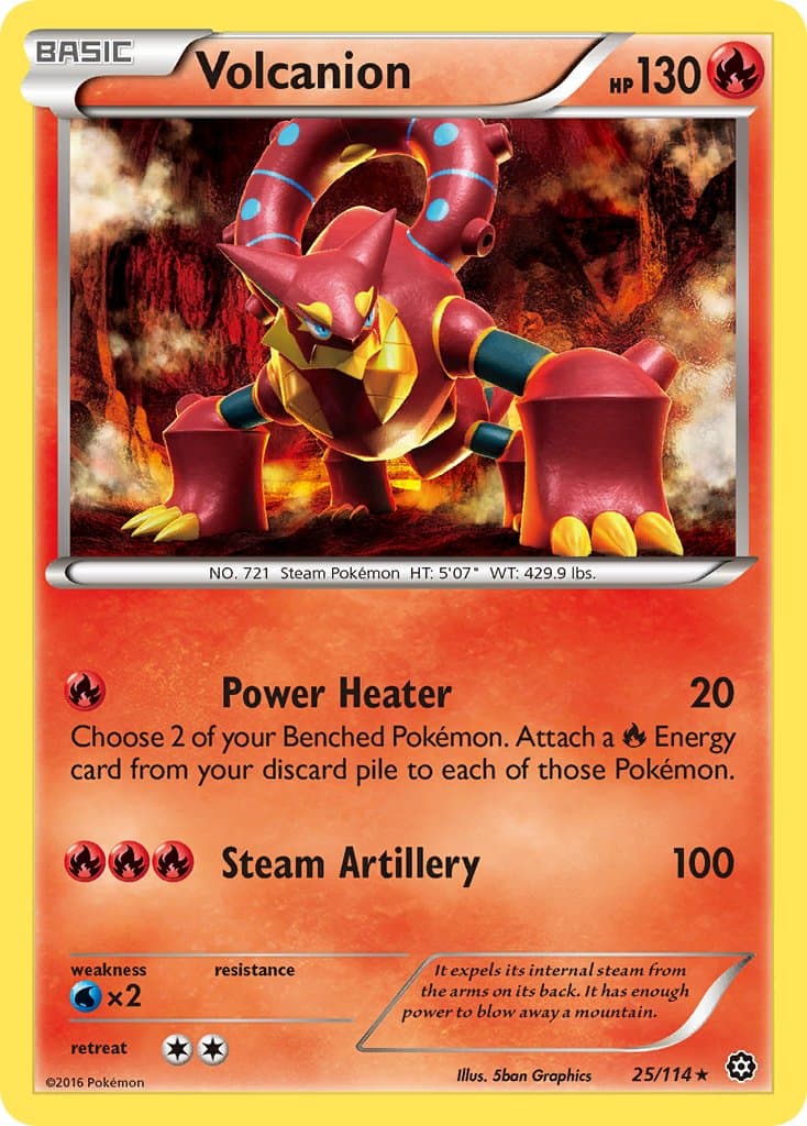 Volcanion — Steam Siege