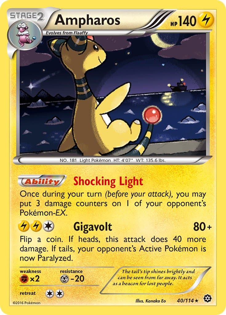 Ampharos — Steam Siege