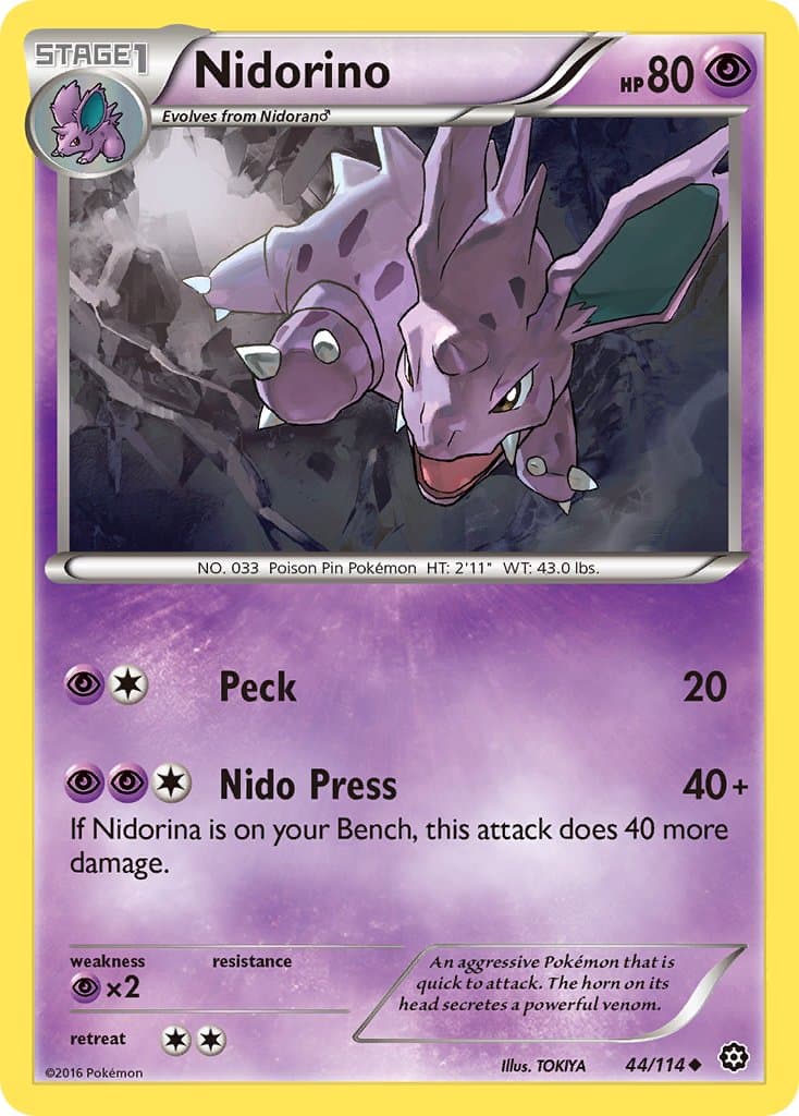 Nidorino — Steam Siege
