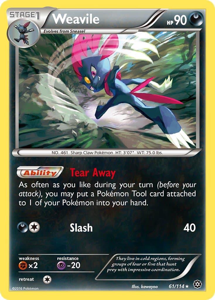 Weavile — Steam Siege