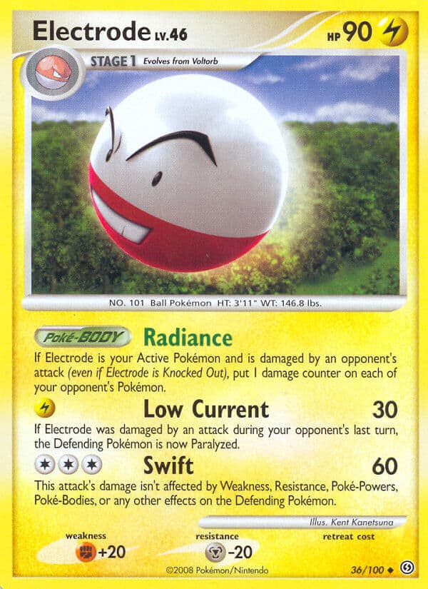 Electrode — Stormfront Pokémon card