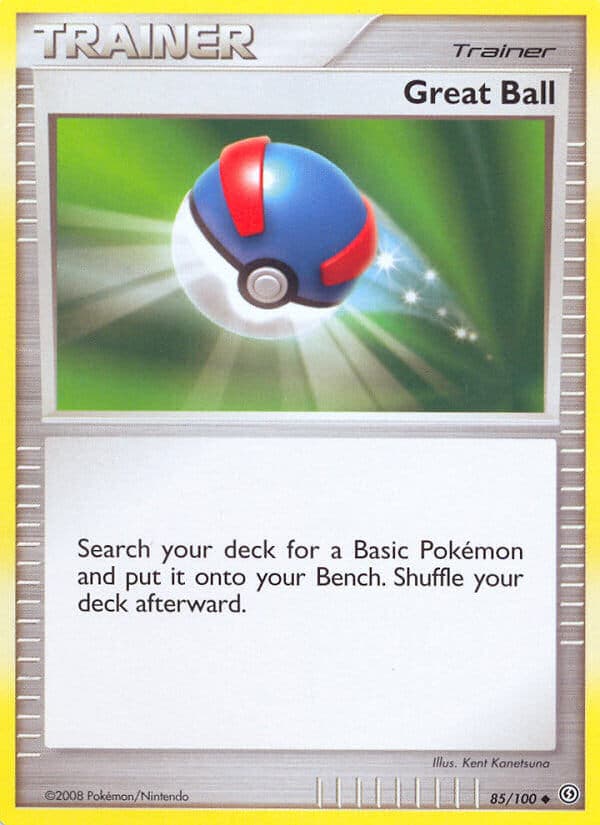 Great Ball — Stormfront Pokémon card