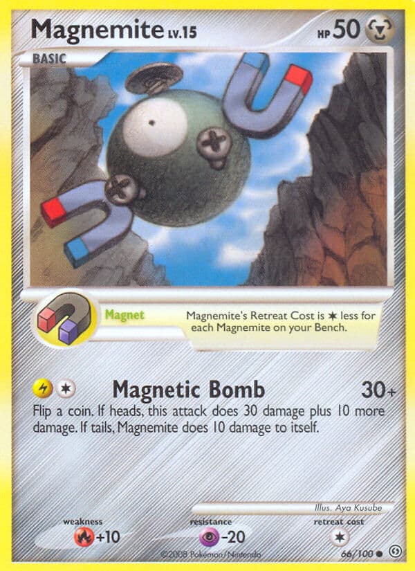 Magnemite — Stormfront Pokémon card