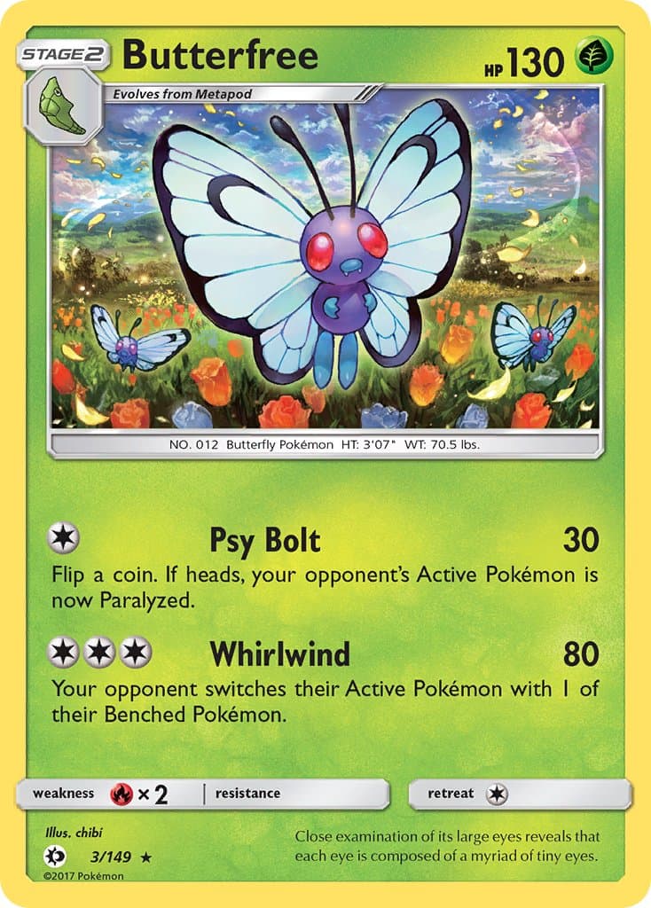 Butterfree — Sun & Moon