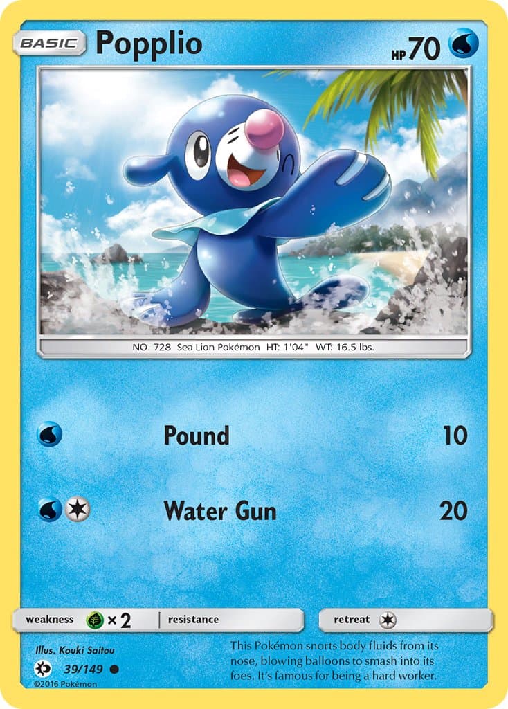 Popplio — Sun & Moon