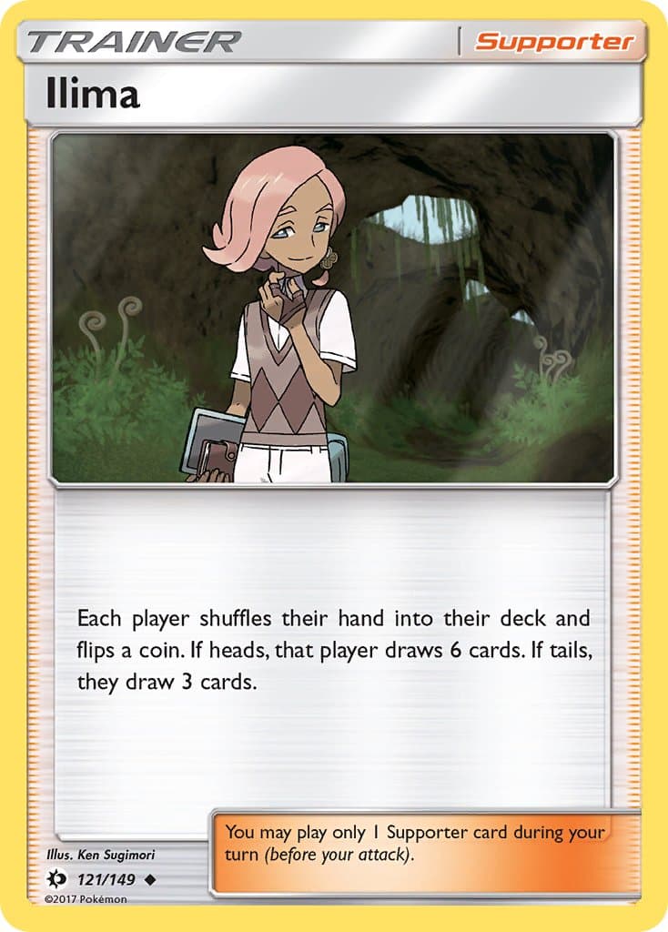 Ilima — Sun & Moon Pokémon card