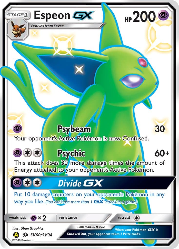 Espeon Gx Yaa 060ya — Sun & Moon