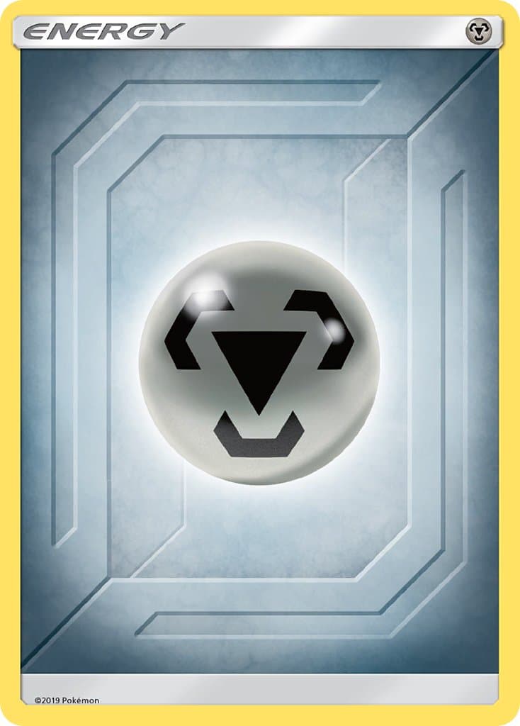 Metal Energy — Sun Moon Energy Team Up Pokémon card