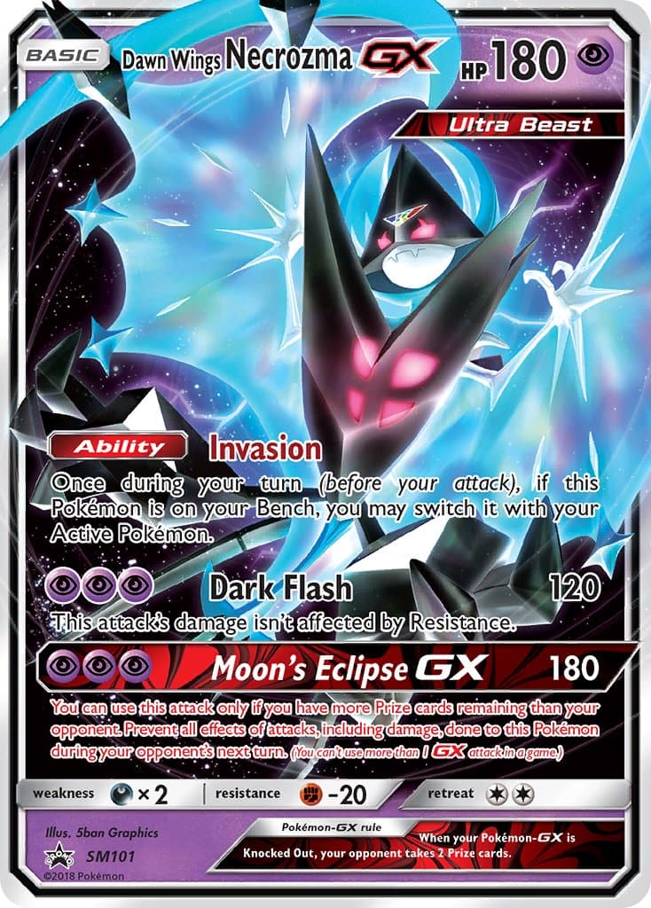 Dawn Wings Necrozma Gx — Sun Moon Promos