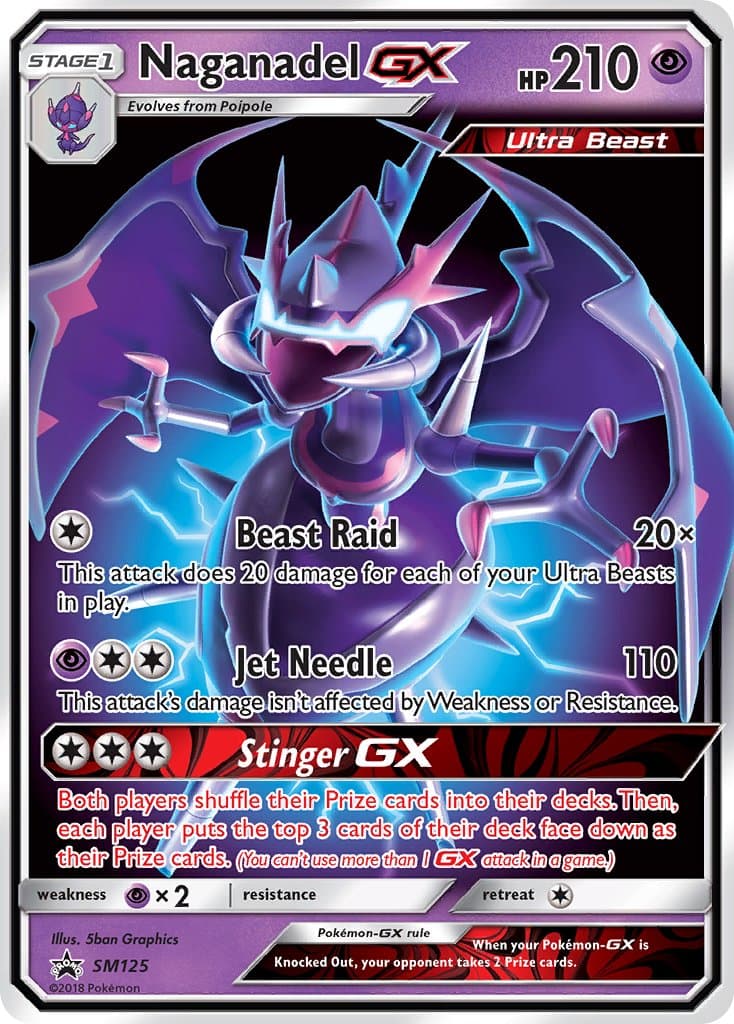 Naganadel Gx — Sun Moon Promos