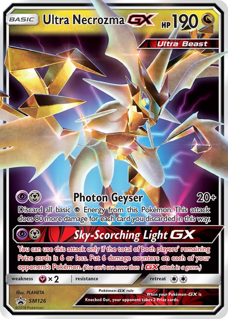 Ultra Necrozma Gx — Sun Moon Promos