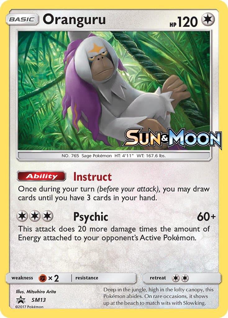 Oranguru — Sun Moon Promos
