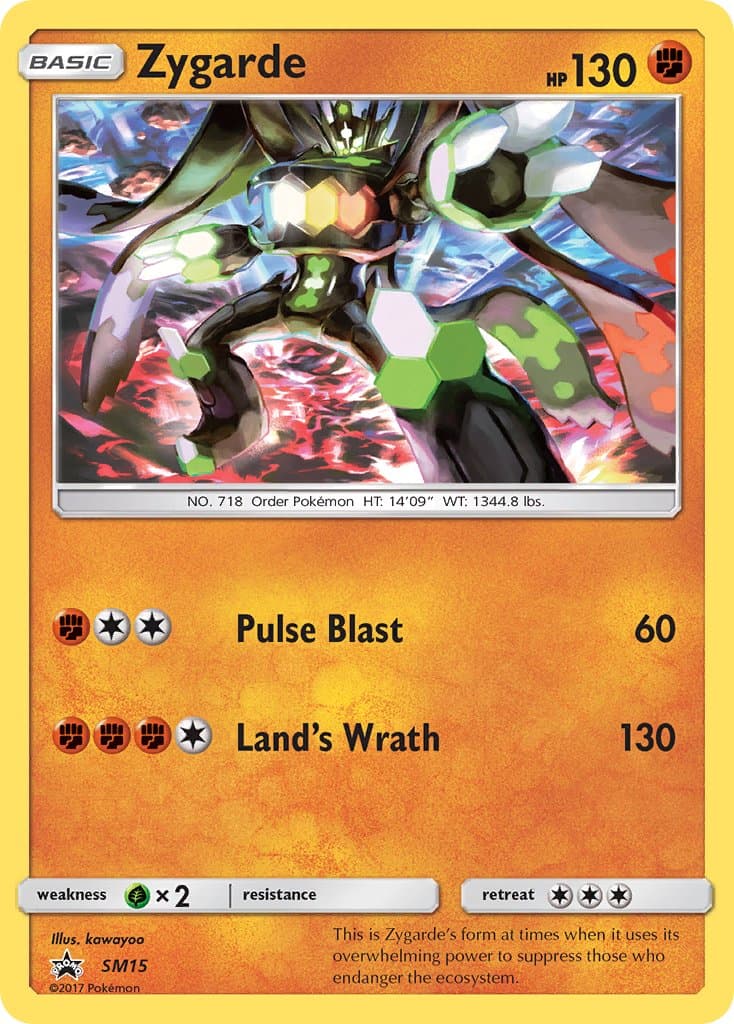 Zygarde — Sun Moon Promos