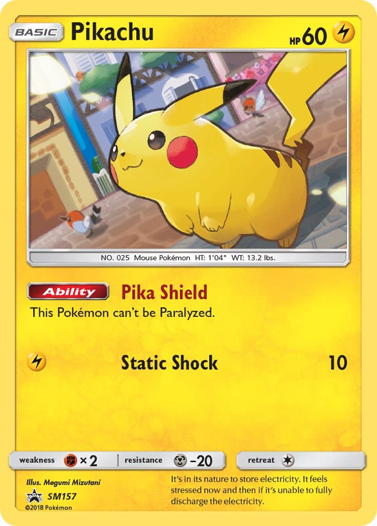 Pikachu — Sun Moon Promos Pokémon card