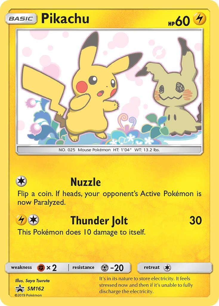 Pikachu — Sun Moon Promos Pokémon card