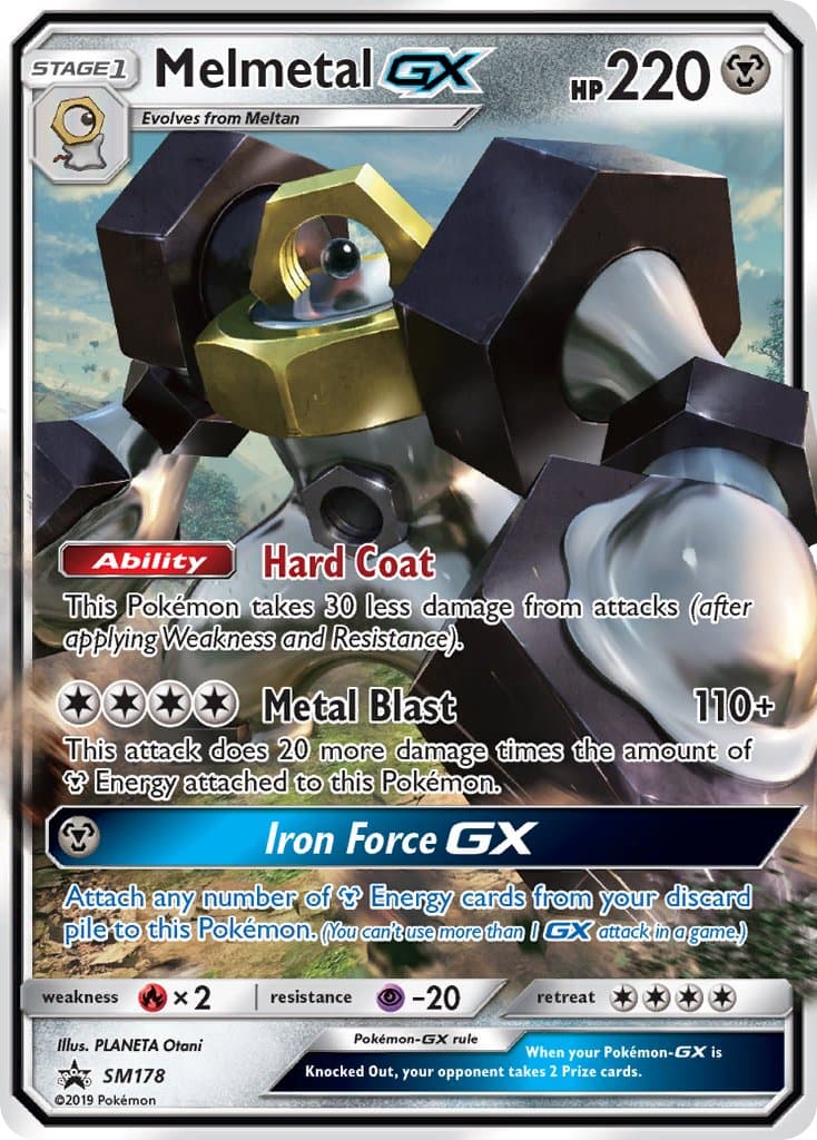 Melmetal Gx — Sun Moon Promos Pokémon card