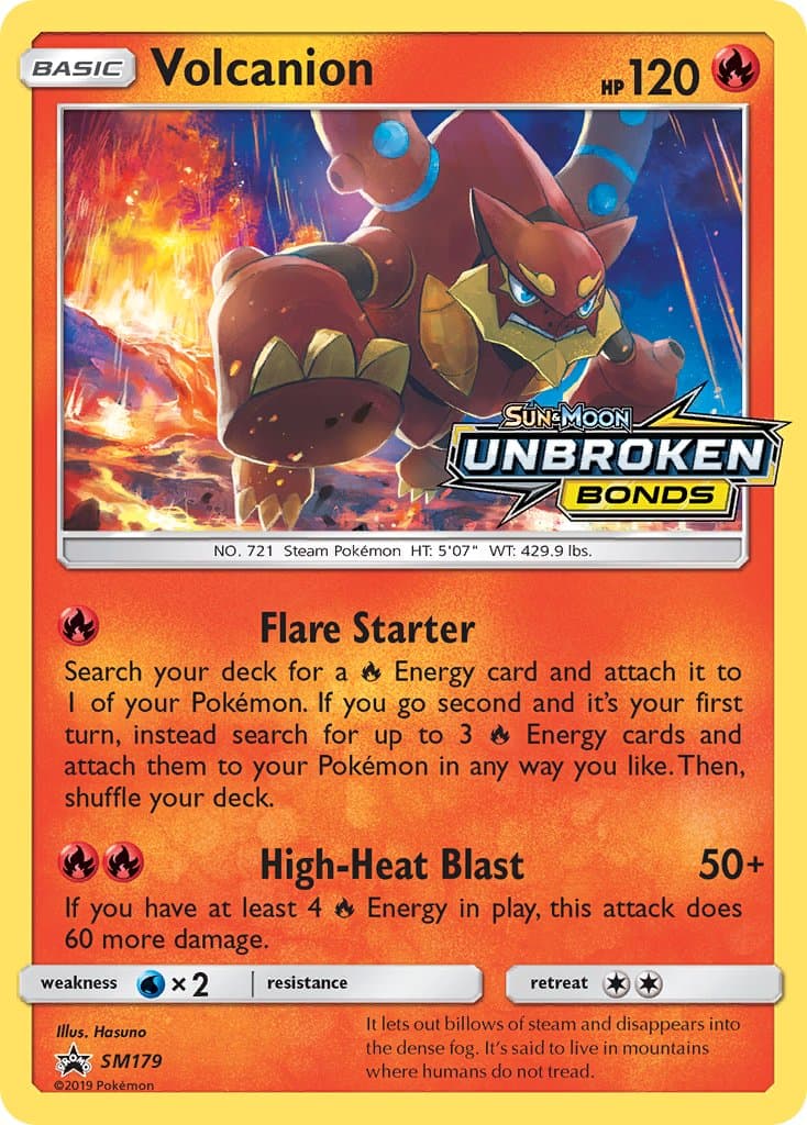Volcanion — Sun Moon Promos