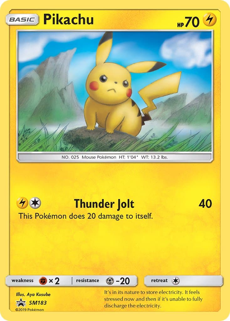 Pikachu — Sun Moon Promos Pokémon card