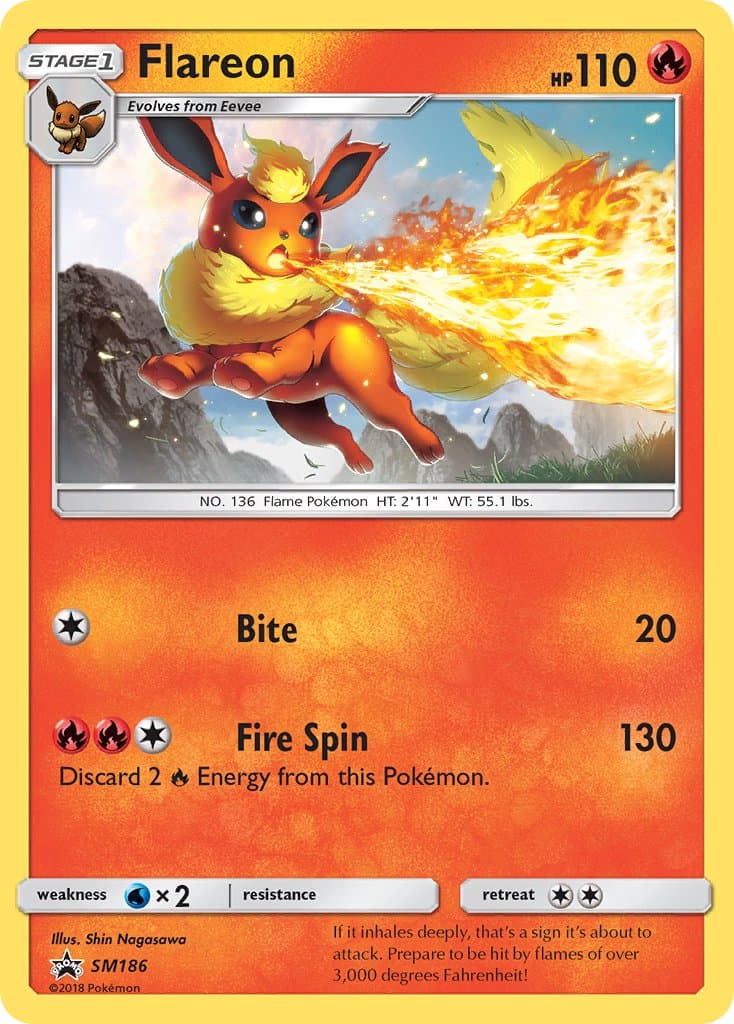 Flareon — Sun Moon Promos