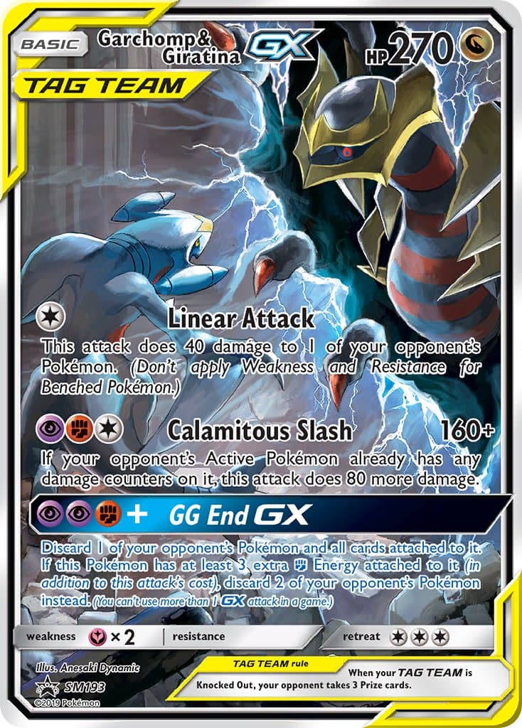 Garchomp Giratina Gx — Sun Moon Promos