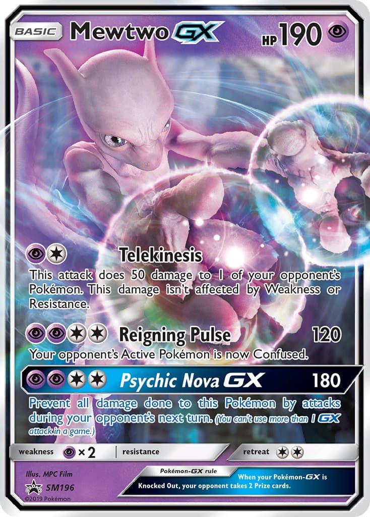 Mewtwo Gx — Sun Moon Promos