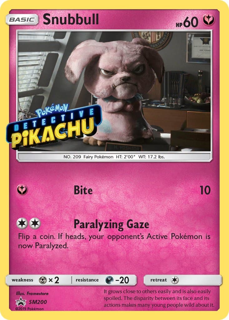 Snubbull — Sun Moon Promos
